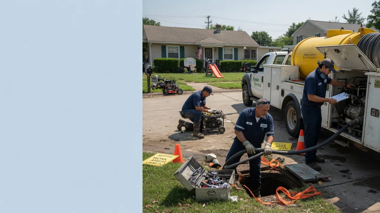 Septic Tank Pumping in South Orange, NJ near me